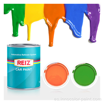 Color de pintura acrílica cobertura alta 1k metálico